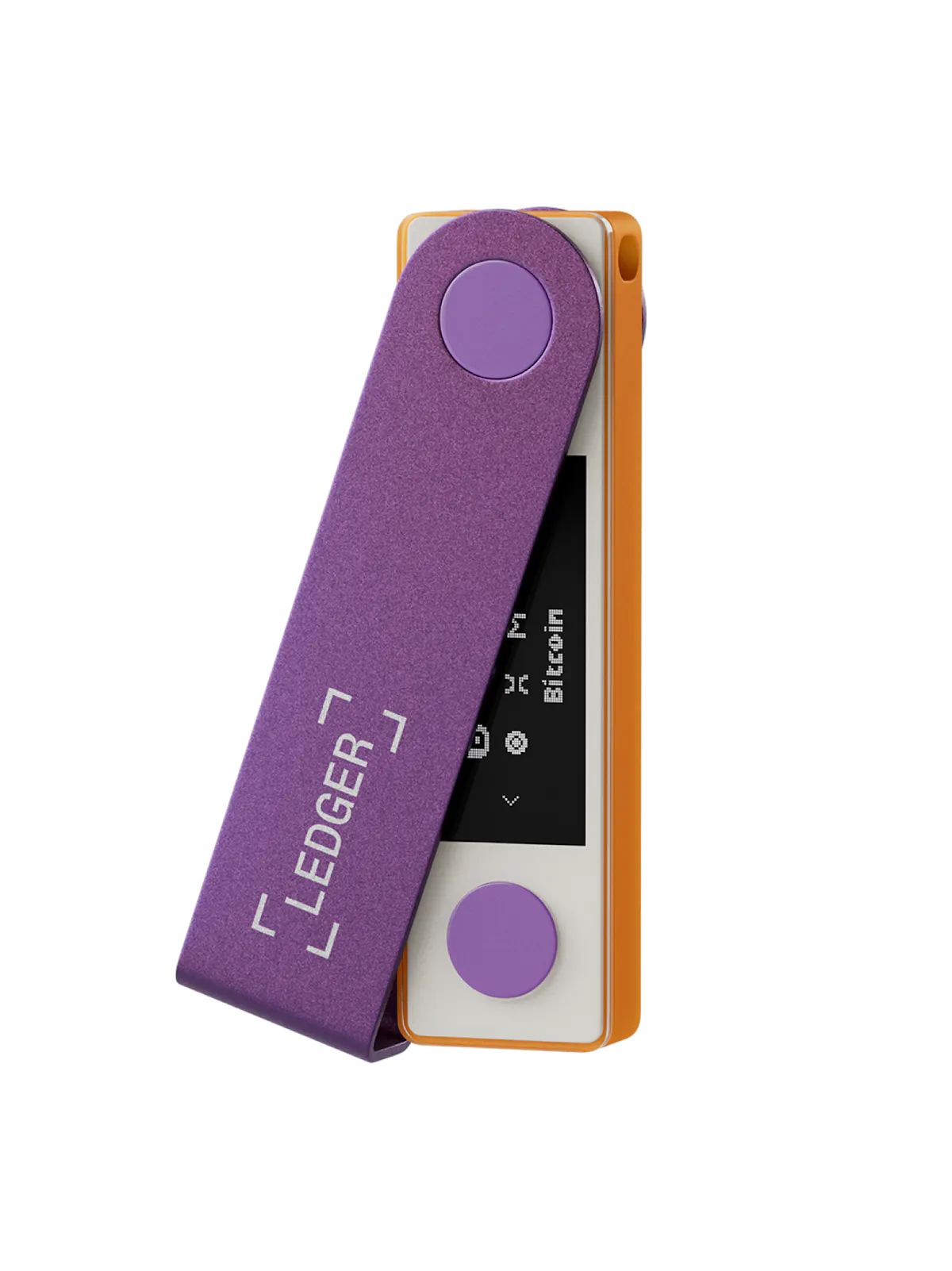 Ledger Nano X Hardware Wallet  Purple - Orange - Black